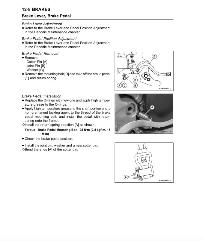 Kawasaki KX450F KXF450 2006-2008 Service Manual