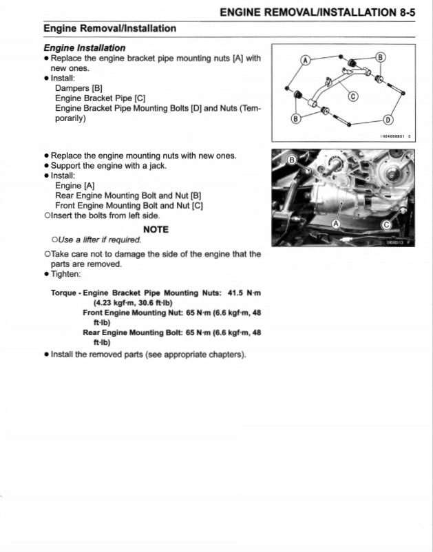 Kawasaki Teryx 4 Camo 800 KRT800 4x4 FI 2016-2020 Service Manual