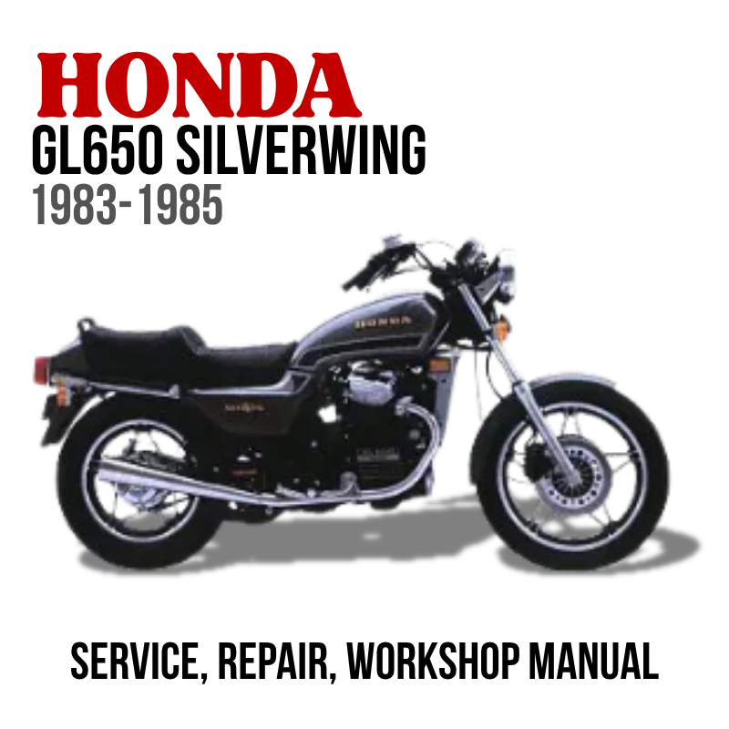 Honda GL650 Silverwing 1983-1985 Service Manual