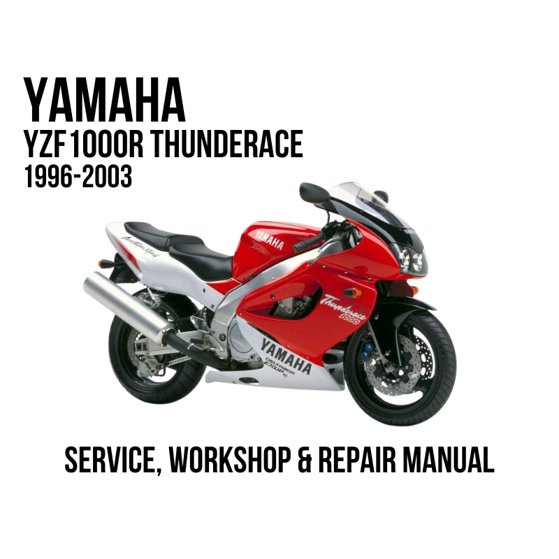 1996-2003 Yamaha YZF1000R Thunderace Service Manual Cover Image