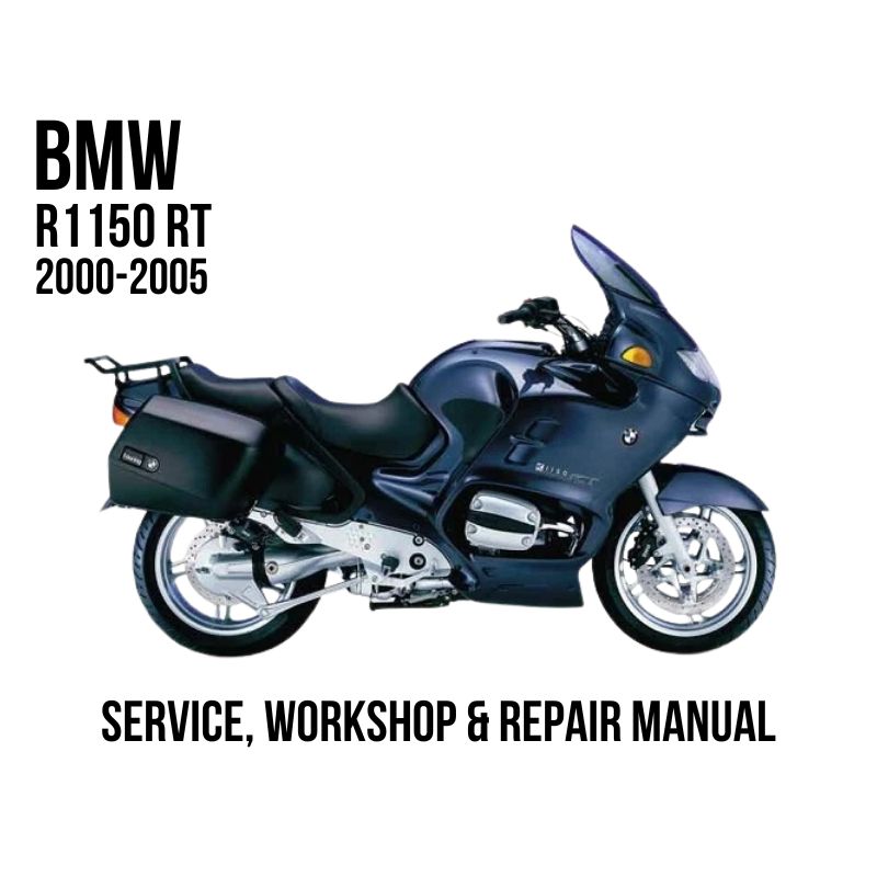 BMW R1150 RT 2000-2005 Service, Workshop & Repair Manual dark blue touring motorcycle