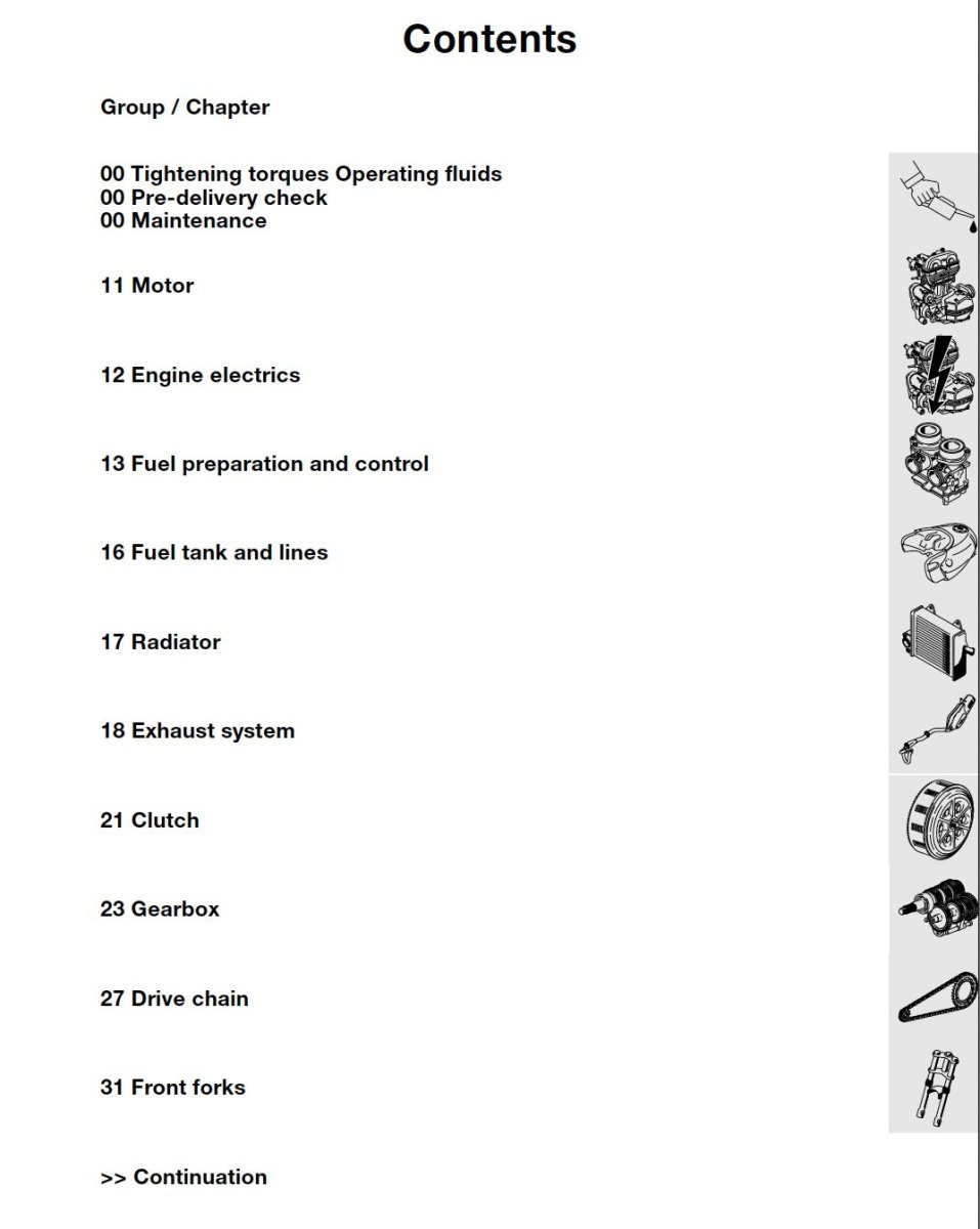 BMW F650GS / F650 GS Dakar 2000-2007 Service Manual