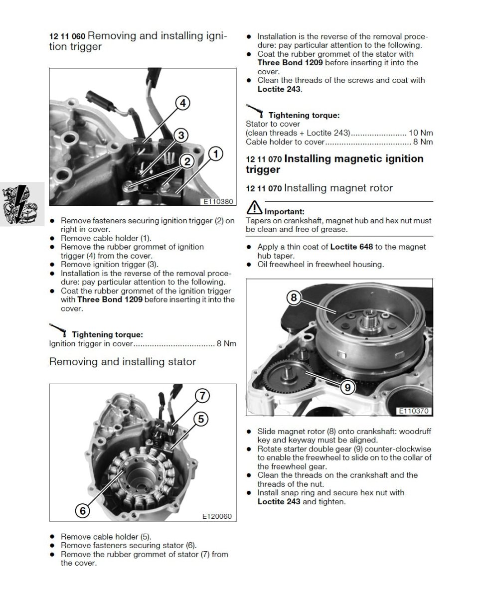 BMW F650GS / F650 GS Dakar 2000-2007 Service Manual