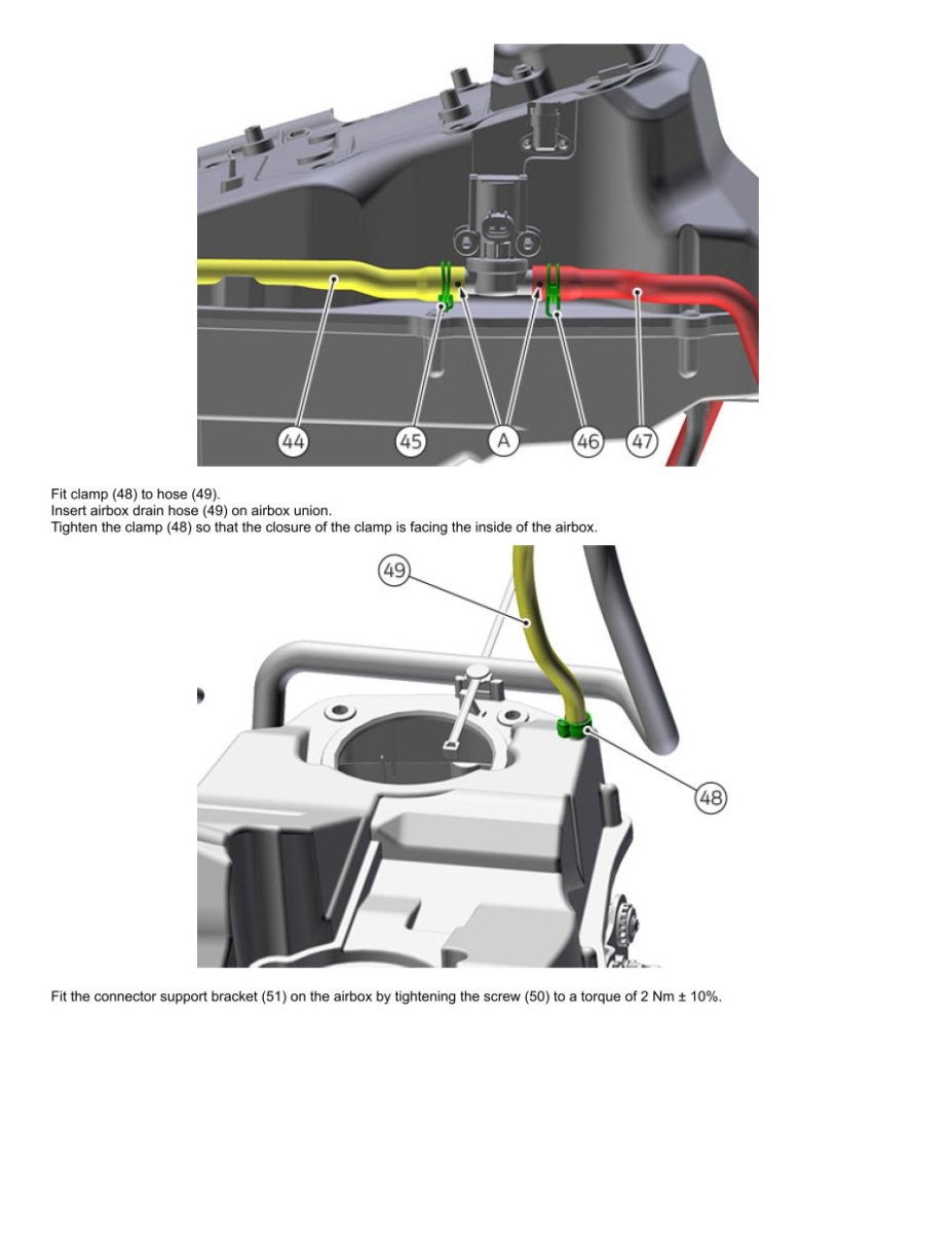 Technical diagram of a mechanical assembly with labeled parts on a white background