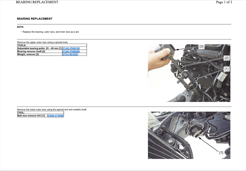 Honda NT1100 NT 1100 2021-2024 Service Manual
