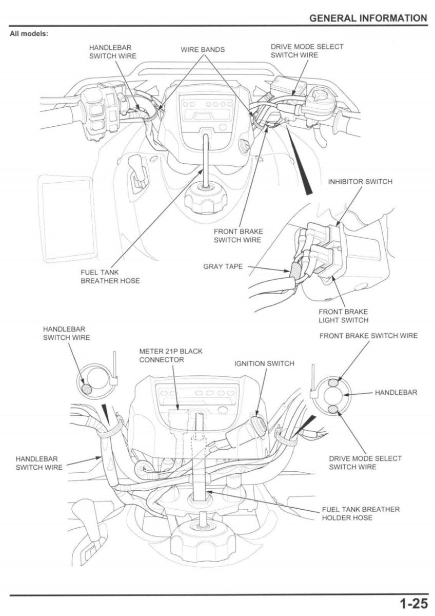 Honda TRX420 09-11 Manual page sample