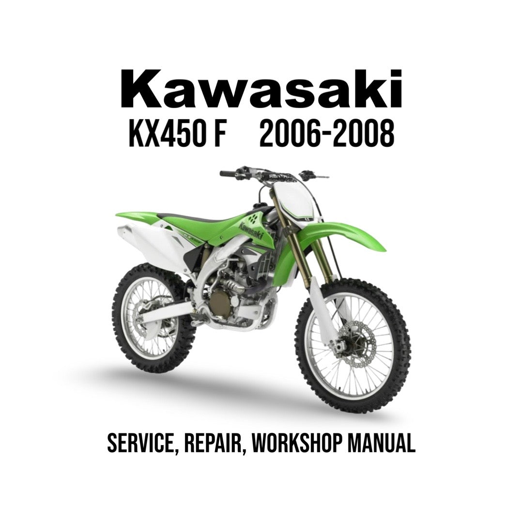 Kawasaki KX450F KXF450 2006-2008 Service Manual