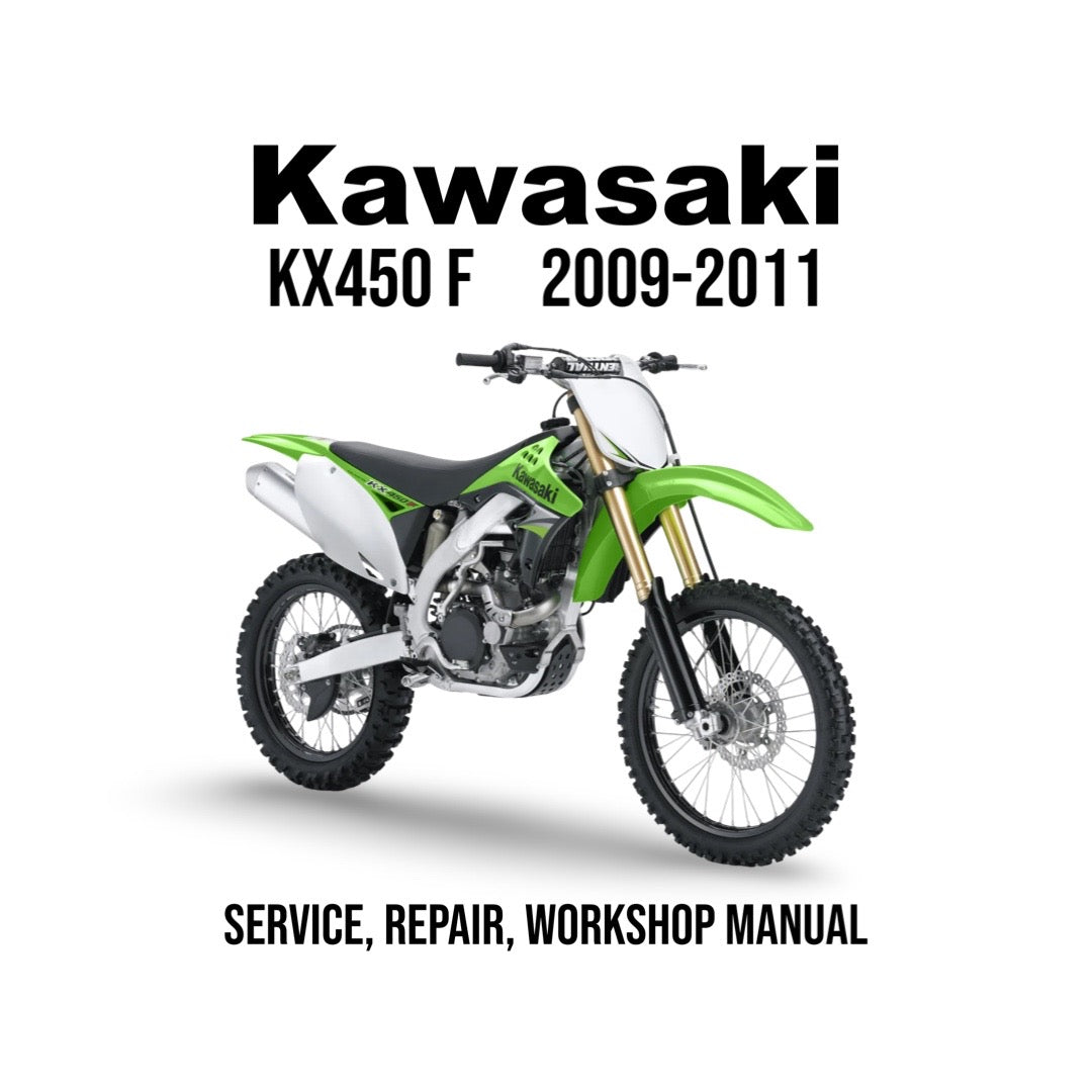 Kawasaki KX450F KXF450 2009-2011 Service Manual