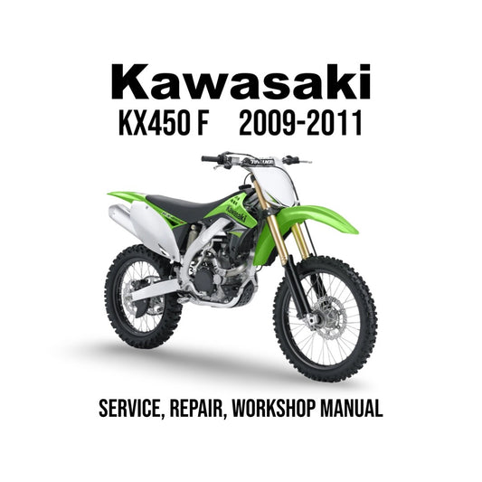 Kawasaki KX450F KXF450 2009-2011 Service Manual