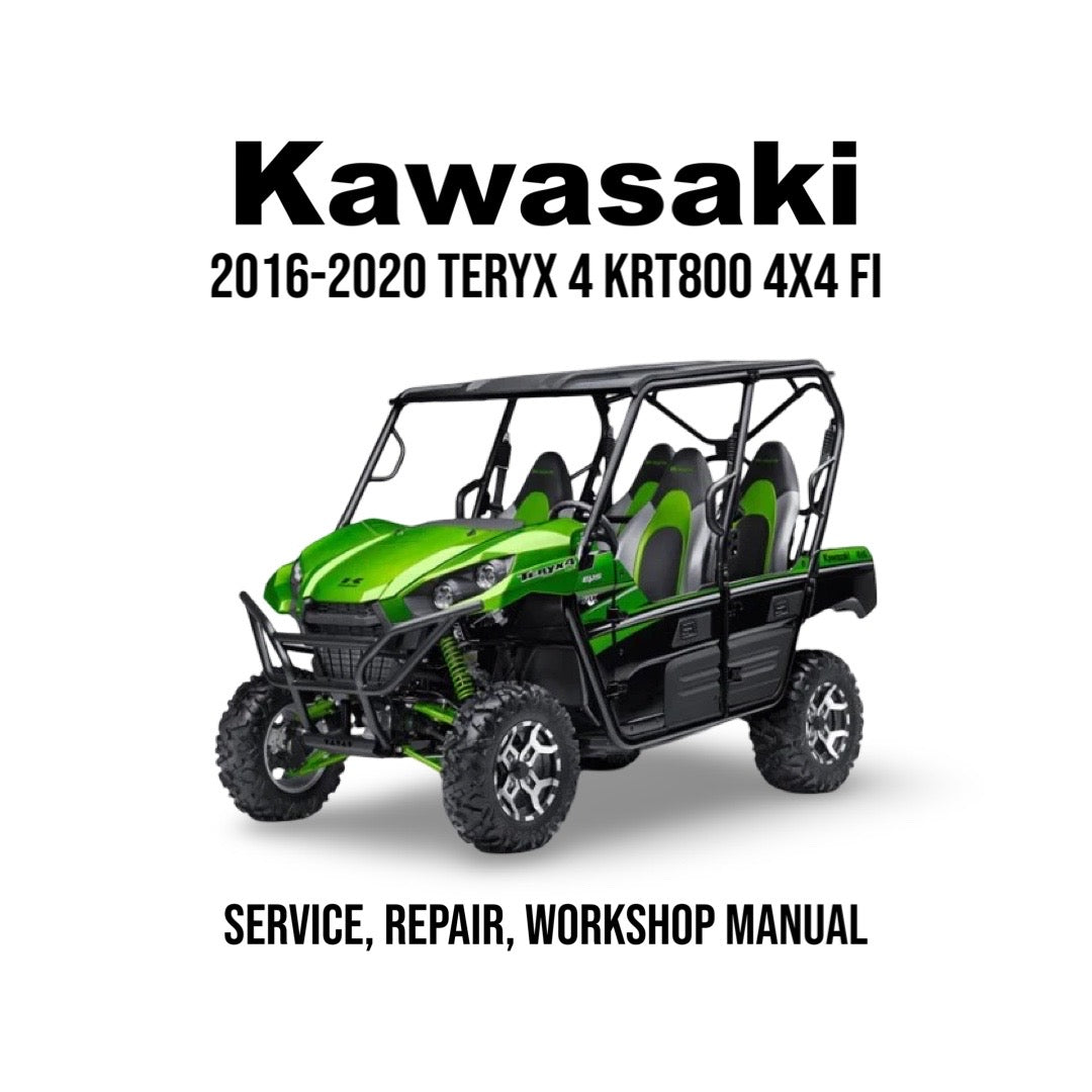 Kawasaki Teryx 4 800 KRT800 4x4 FI 2016-2020 Service Manual