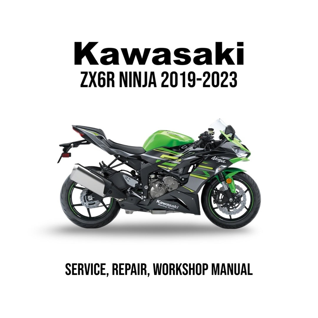 Kawasaki ZX6R ZX-6R ZX600 636 Ninja 2019-2025 Service Manual