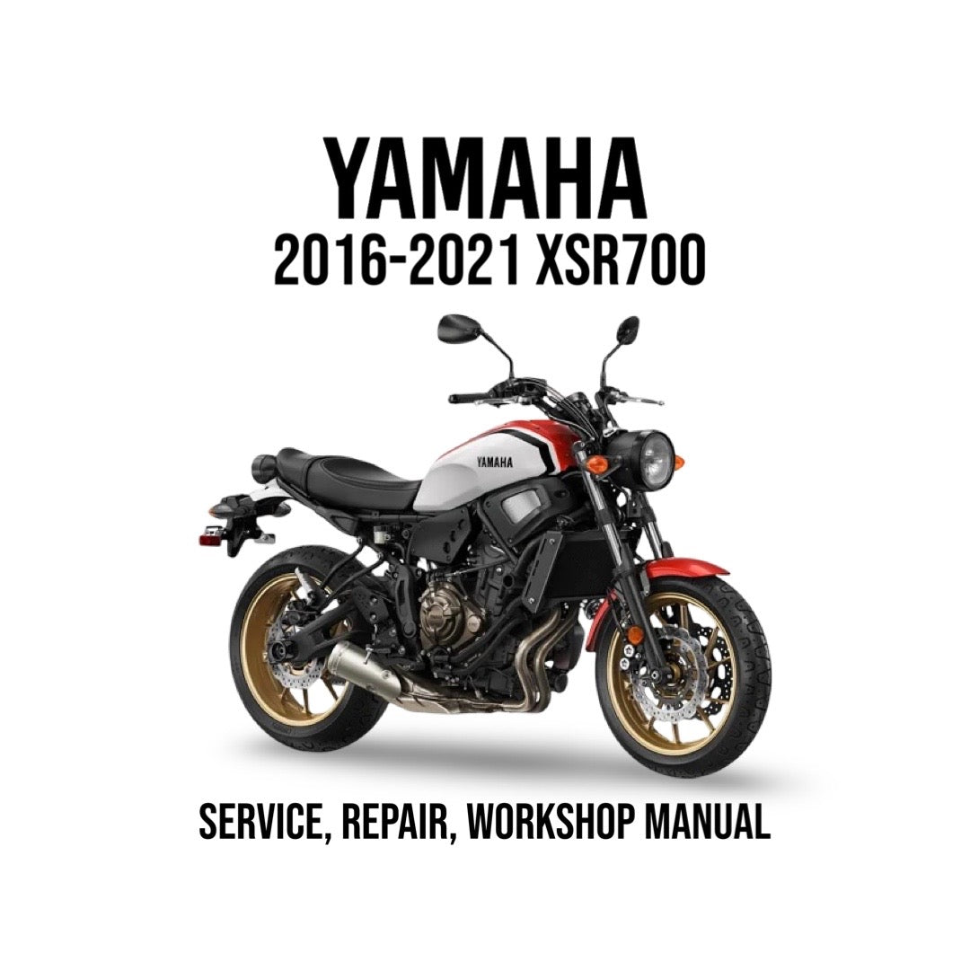 Yamaha XSR700 XSR 700 2016-2021 Service Manual