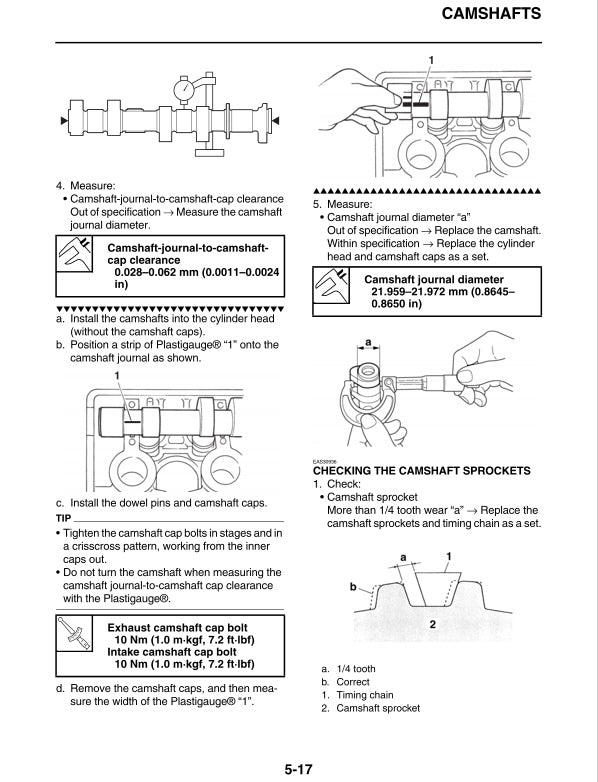 Yamaha XSR700 XSR 700 2016-2021 Service Manual