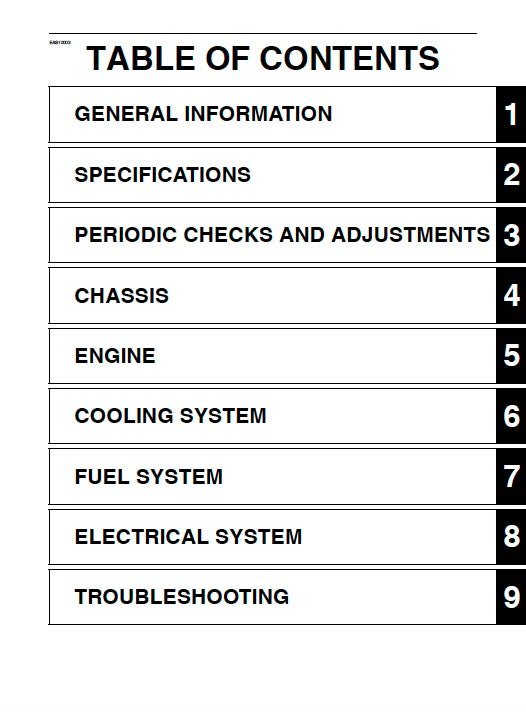 Yamaha YZF R1 R1F R1M R1MF 2015-2019 Service Manual
